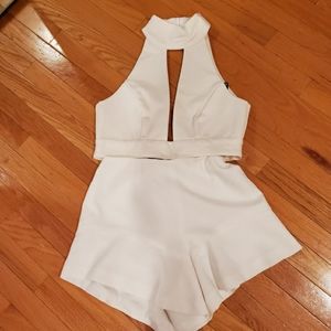 Shorts and crop top set